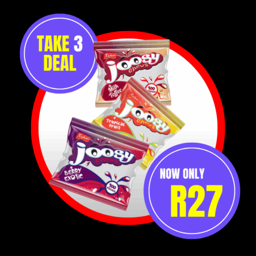 joosy 3 for r27.png JOOSY ASSORTED TAKE 3 DEAL - Image 1